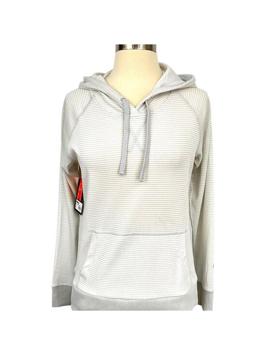 Kuhl Tops - NWT Kuhl Stria Pullover Hoodie Womens XS Gray Lightweight Stripe UPF 50+ Sun